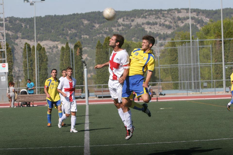 Imagen perteneciente al último enfrentamiento liguero frente al Inter Alcoià.