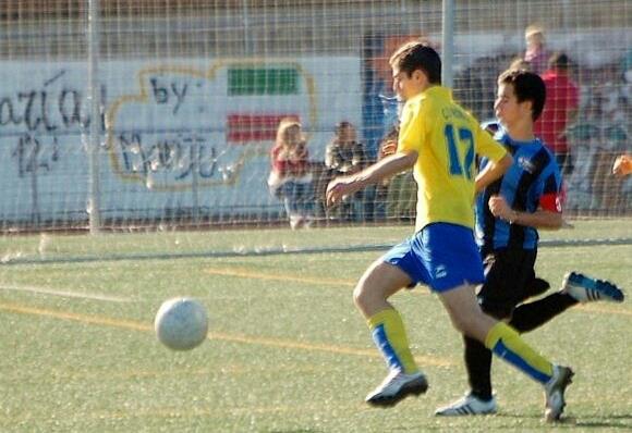 Ignacio logró el único tanto del Juvenil.