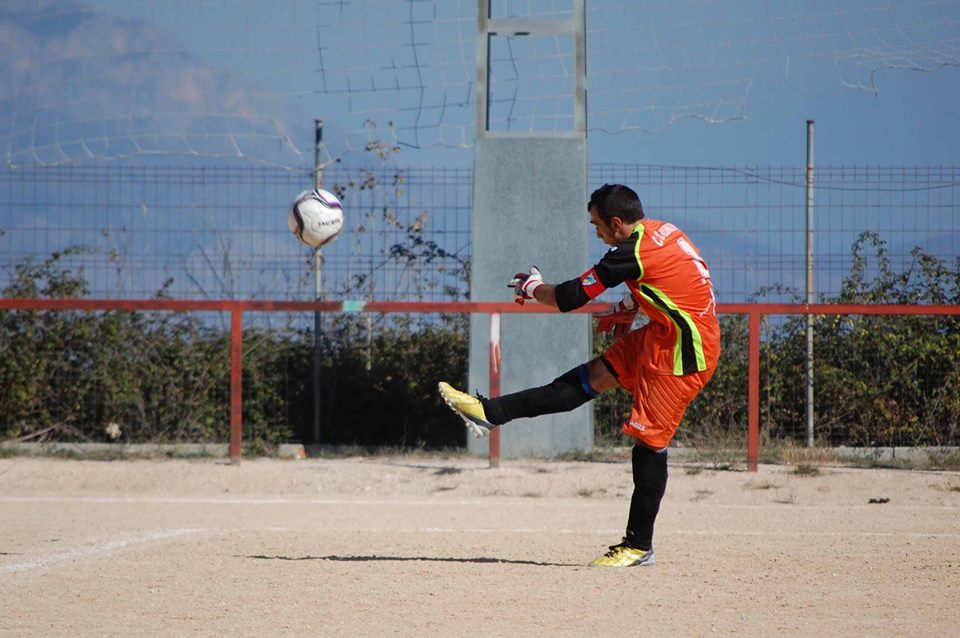 Baena, uno de los protagonistas en la tarde de ayer.