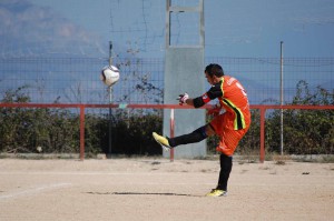 Baena, uno de los claros protagonistas del choque.