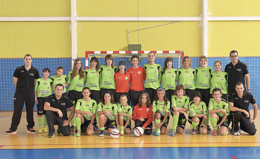 El Futsal Ibi demostró su experiencia y veteranía frente a las jugadoras amarillas.