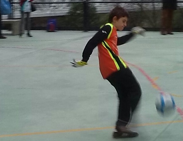 Héctor, uno de los protagonistas del encuentro.