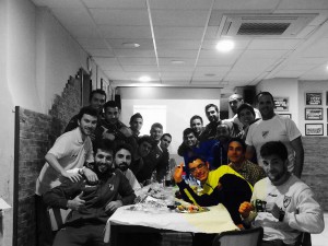 Jonathan, por primera vez en la temporada, no pudo ayudar al equipo desde el terreno de juego.